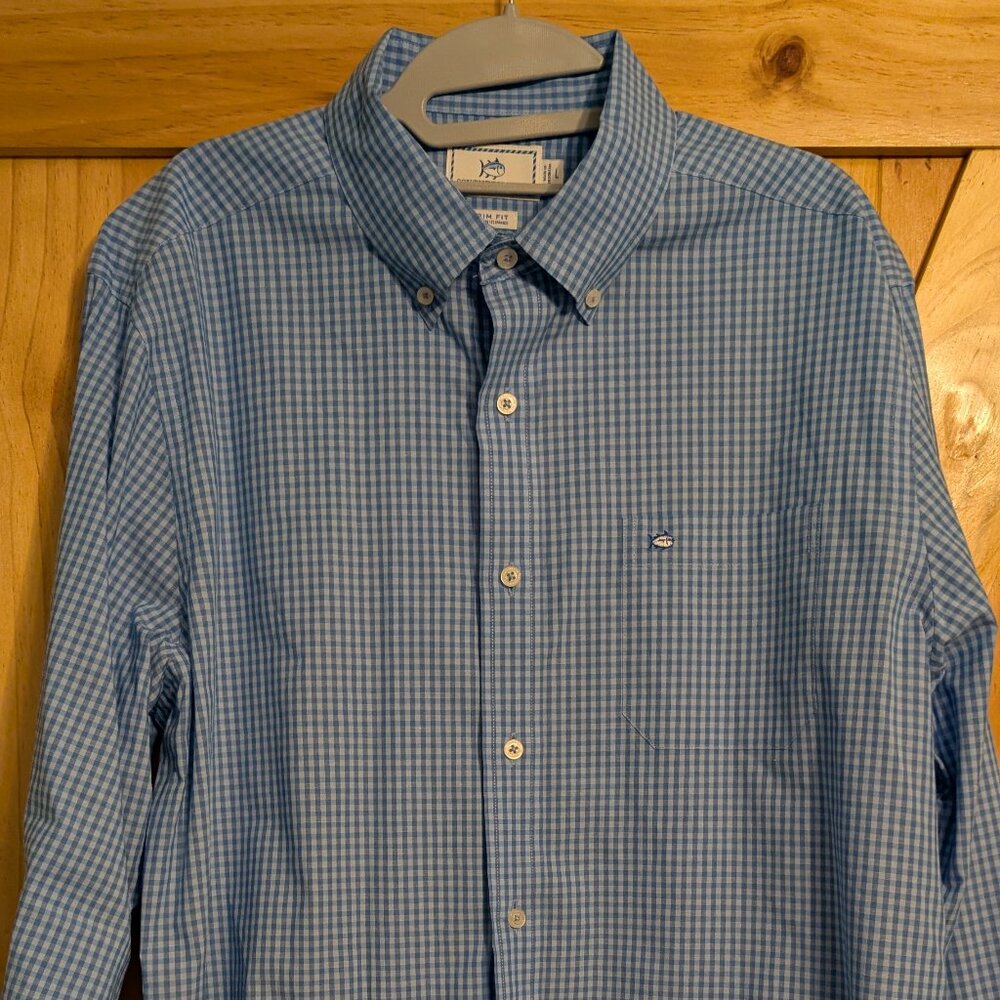 Southern Tide Button Up Dress Shirt Large